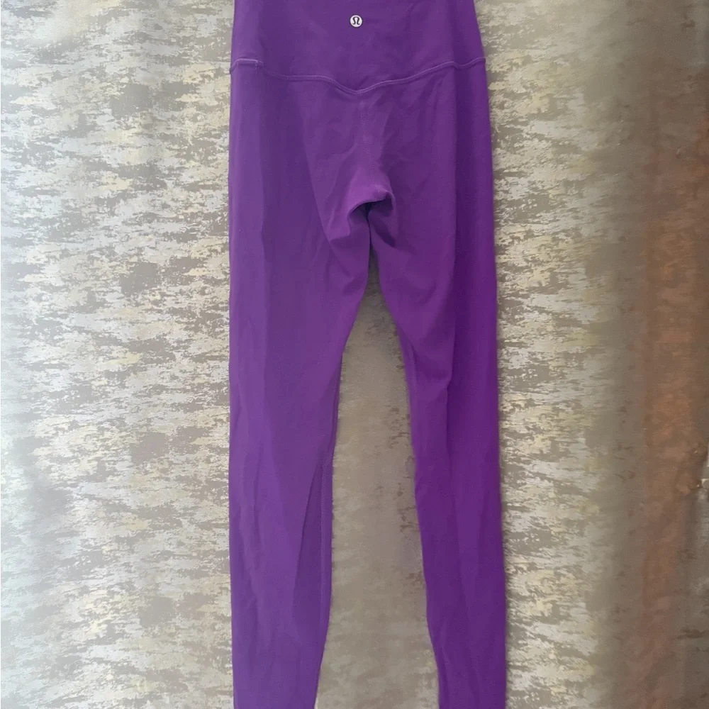 lulu Women's align Purple Leggings - Picture 3 of 4